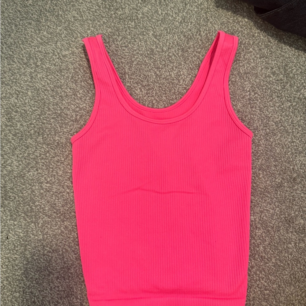 a new day Bright Pink Tank Top